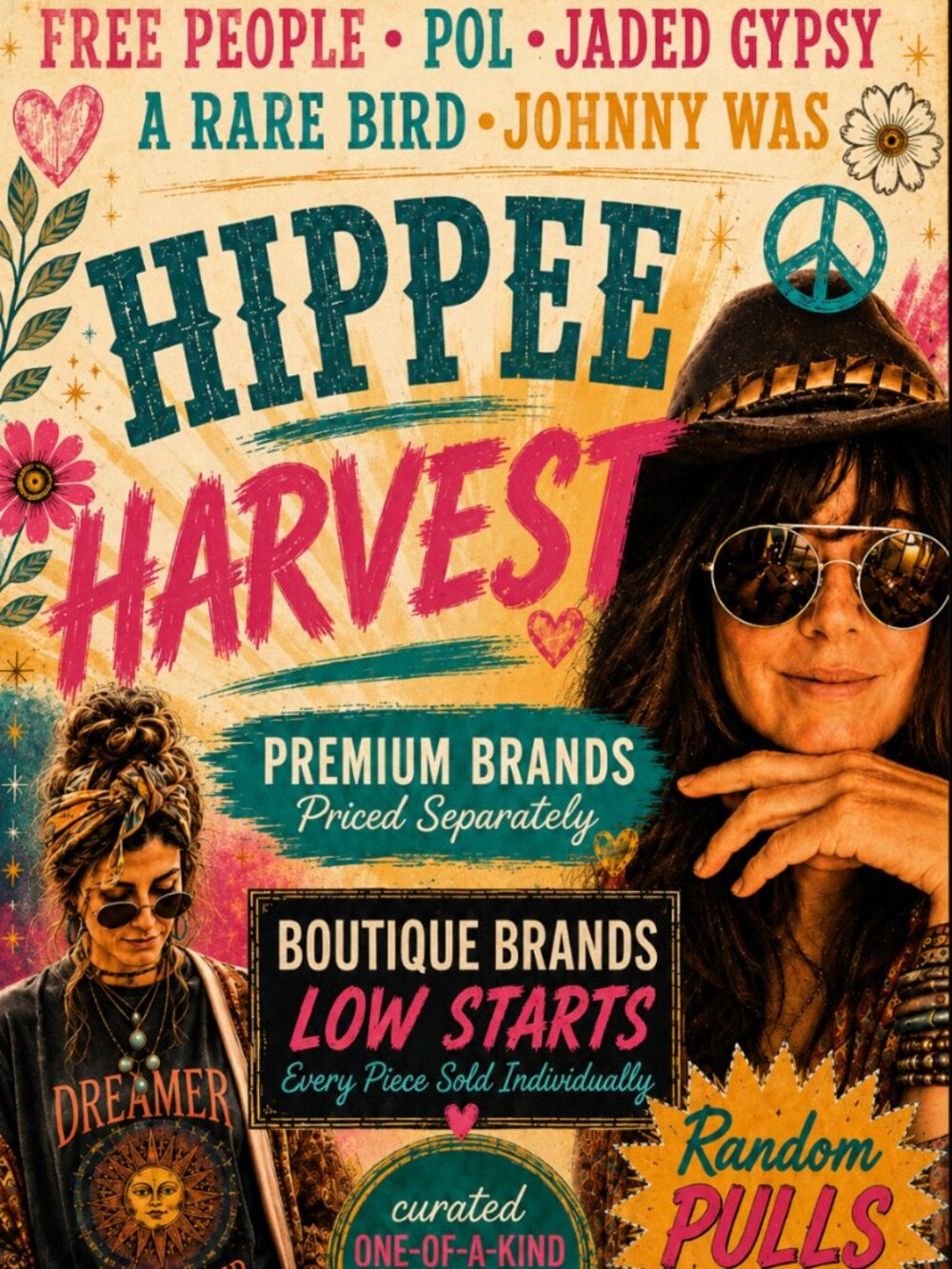 HIPPEE HARVEST NEW UNLISTED FALL PREVIEW BEAUTIES 3:30 PM PST updated TIME!